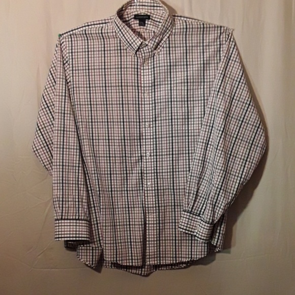 Long-sleeve button-up Lands End restaurant Lands E - Picture 2 of 4